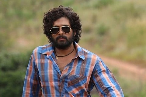 Allu Arjun in 'Pushpa: The Rise' film (Image source: IANS)