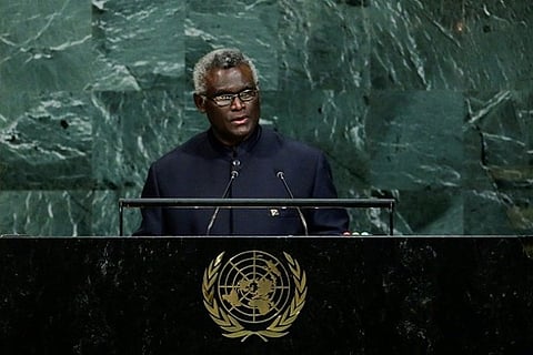 Solomon Islands Prime Minister Manasseh Sogavare (Photo: ANI)