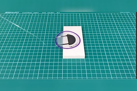 The tortilla-shaped robot designed by a group of scientists