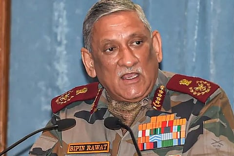 Chief of Defence Staff General Bipin Rawat. (Photo: PTI)
