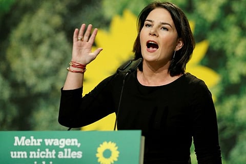 German Foreign Minister Annalena Baerbock. Image courtesy: Reuters