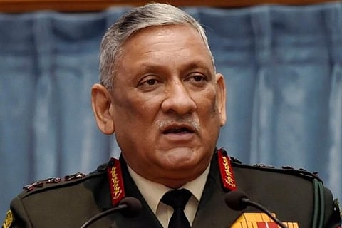 CDS Bipin Rawat (File Photo)