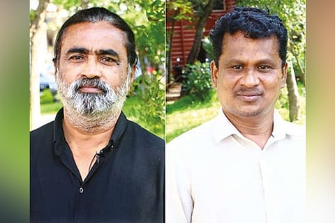 (From left) Joe Paul and Nazar