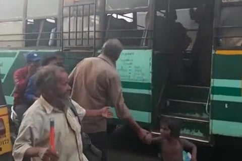 The video of the incident had gone viral on social media (Screengrab)