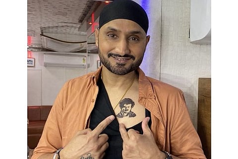 Cricketer Harbhajan Singh (Image Courtesy: IANS)