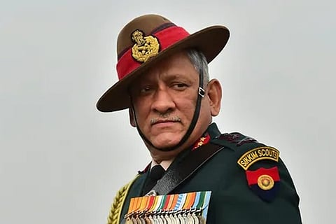 Chief of Defence Staff Bipin Rawat (Image credit: PTI)