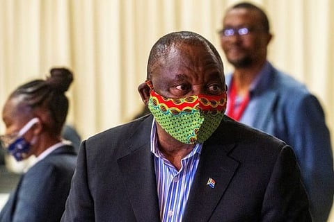 South African President Cyril Ramaphosa (File Photo)