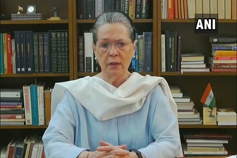 Congress President Sonia Gandhi (Photo: ANI)