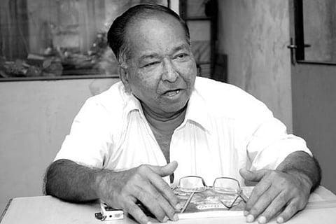 Senior CPI (M) leader and writer N Ramakrishnan (Image source: Twitter)