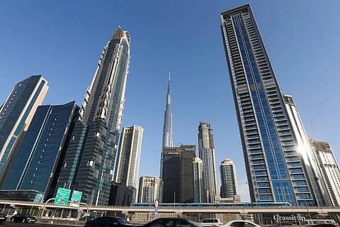 A general view of Sheikh Zayed Road in Dubai, UAE (Image credit: Reuters)