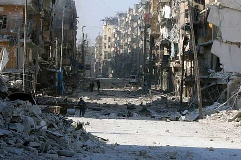 File image of the war-torn Syria.