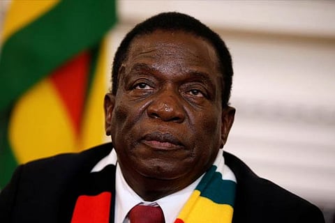 Zimbabwean President Emmerson Mnangagwa. File photo