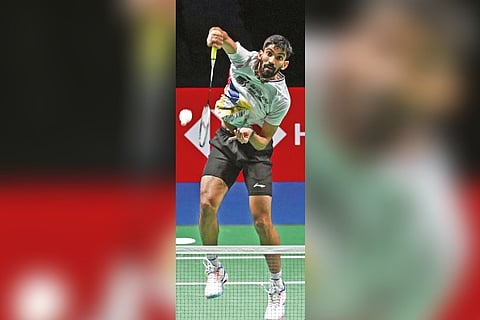 Kidambi Srikanth in action