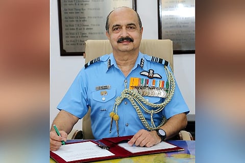 Air Chief Marshal Vivek Ram Chaudhari (Image credit: PTI)