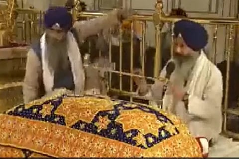 CCTV footage of the Golden Temple, Amritsar