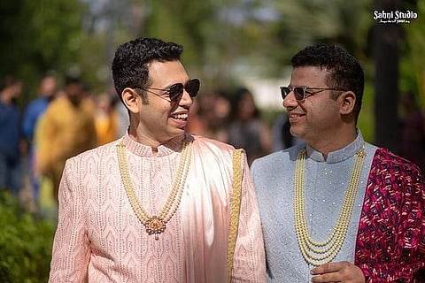 The duo, who met through a dating app, announced their wedding in October (Image credit: Instagram)