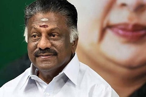 Former chief minister and AIADMK coordinator O Panneerselvam