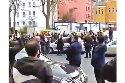 Screengrab from the video