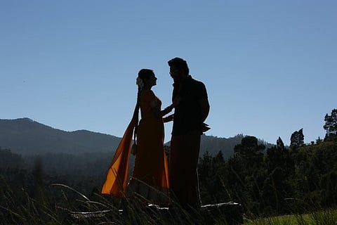 Actor Karthi and Aditi Shankar
