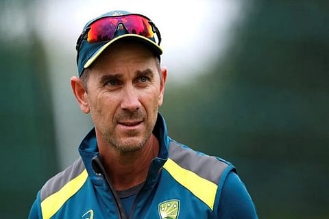 (Australia coach Justin Langer Image Courtesy: ANI)