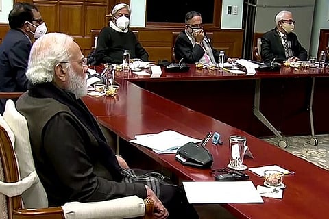 Modi, chairs a high-level meeting on Thursday to review the public health response measures