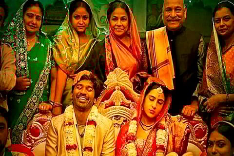 A scene from 'Atrangi Re'