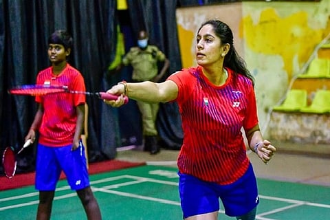 Indian para-shuttler Manasi Joshi (Credit: ANI)
