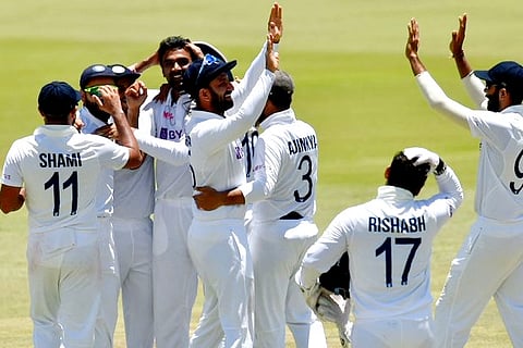 India's historic winning moment