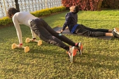 Ishaan, Siddhant ask Katrina to 'workout with the boyzz'