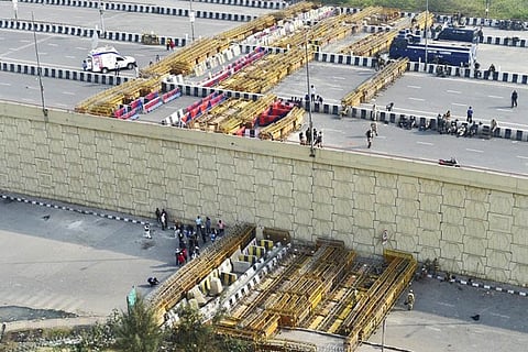 Looks like ‘international border', farmers on unprecedented barricading at Delhi entry points