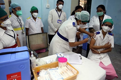 514 more new cases logged, over 10k healthcare workers vaccinated