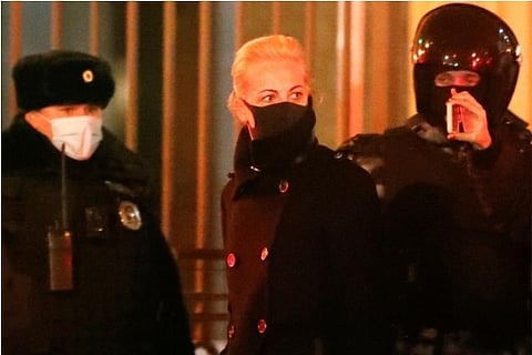 Source: Reuters; Kremlin critic Alexei Navalny?s wife