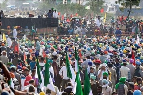 File photo:Lawyers Huddle For Protesting Farmers