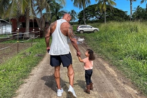 Dwayne Johnson: Every man needs a daughter