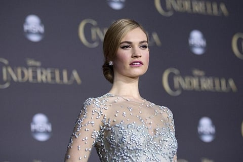 Lily James (File Pic)