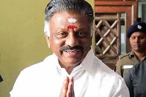 Deputy Chief Minister and Finance Minister O Panneerselvam.