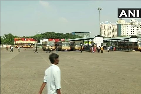 Chennai commuters bear brunt of transport strike, snag in train service