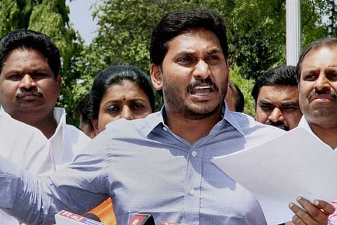 Conspiracy on to brand Andhra govt 'anti-Hindu': Jagan Mohan Reddy