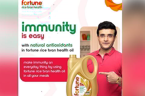 Fortune cooking oil ads featuring Sourav Ganguly halted
