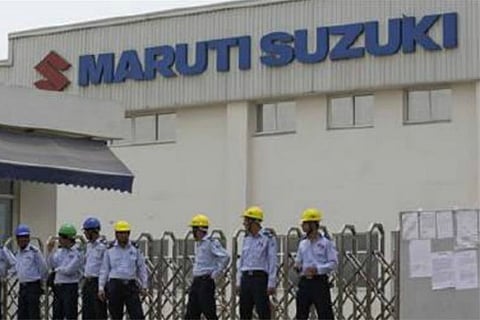 Maruti Suzuki's production rises 34 pc at 1,55,127 units in Dec