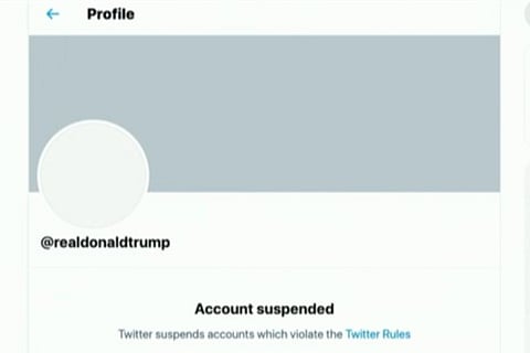 US is not China, say Republicans condemning Twitter for permanently suspending Trump's account