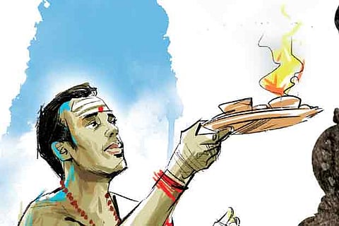 AIADMK’s use of Marichamy’s picture stirs up demand to appoint govt trained archakas