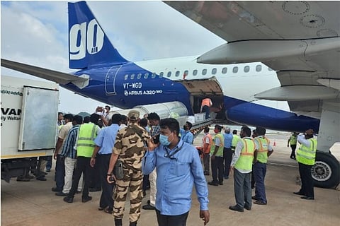 First Consignment Of Covid-19 Vaccine Covishield Arrives In Chennai