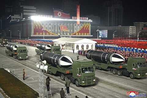 North Korea shows off new submarine-launched missiles after rare party congress