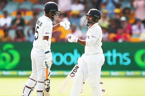 INDvAUS: India fight back through Washington and Thakur, concede 33-run lead