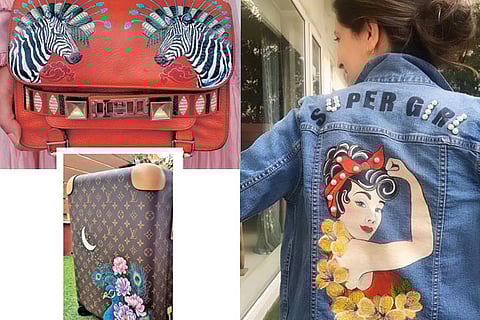 Marquage artist gives luxury goods a unique makeover