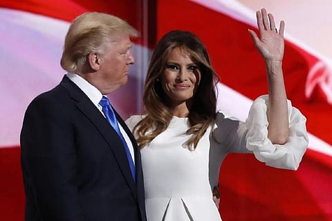 First Lady Melania Trump bids farewell, says 'violence will never be justified'