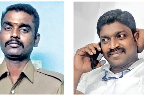 Ravindran (left), Karthik (right)