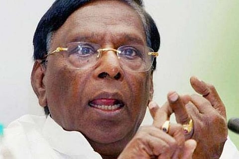 Chief Minister of Puducherry V Narayanasamy (File Photo)