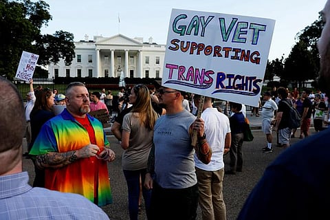 Biden reverses Trump ban on transgender people in military